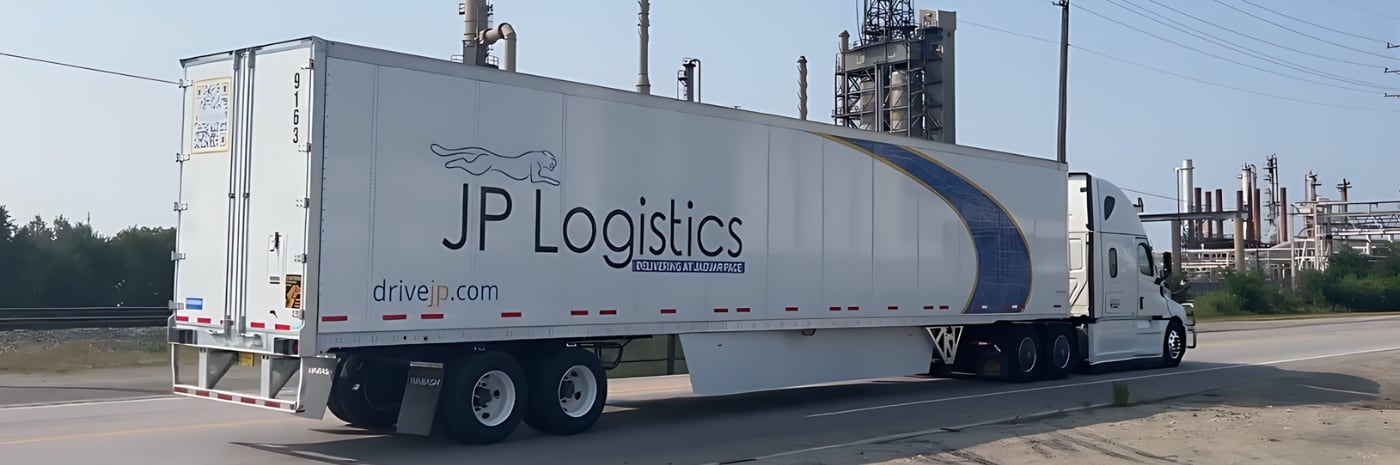 jp logistics truck